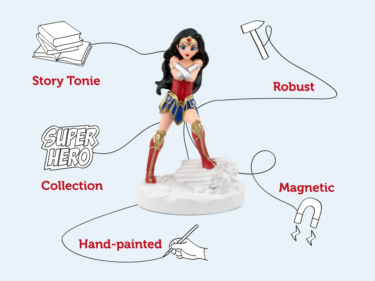 Tonies Audio Character - DC Wonder Woman(Tonies Audio Character Dc Wonder Woman) 7 Tonies Audio Character - DC Wonder Woman(Tonies Audio Character Dc Wonder Woman) - Image 5