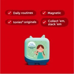 Tonies Audio Pocket Collection - Daily Routines: Toothbrush Timer Audio Pocket Tonie(Tonies Audio Pocket Collection Daily Routines Toothbrush Timer Audio Pocket Tonie 1) -Tonies 24878368587856