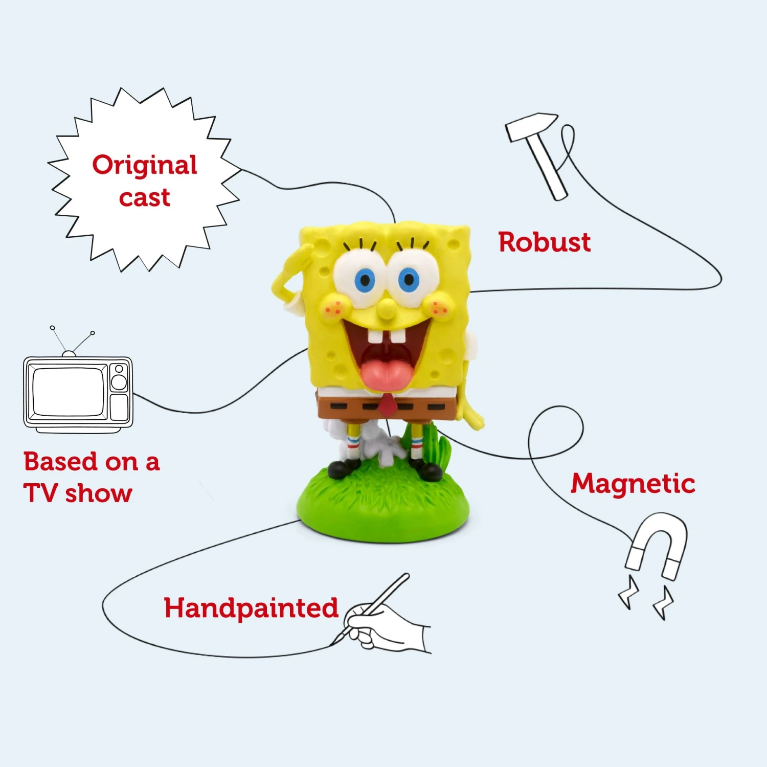 Tonies Audio Character - SpongeBob SquarePants Tonie(Tonies Audio Character Spongebob Squarepants Tonie Pre Order From 13th September Copy) 5 Tonies Audio Character - SpongeBob SquarePants Tonie(Tonies Audio Character Spongebob Squarepants Tonie Pre Order From 13th September Copy) - Image 3
