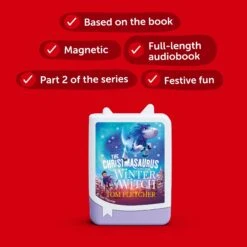 TONIES Pocket Tonie The Christmasaurus And The Winter Witch(Pocket Tonie The Christmasaurus And The Winter Witch Available From 20th October Pre Order From 13th October) 6 TONIES Pocket Tonie The Christmasaurus And The Winter Witch(Pocket Tonie The Christmasaurus And The Winter Witch Available From 20th October Pre Order From 13th October) -Tonies 24991054856272