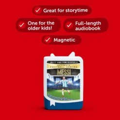 TONIES PRE-ORDER: Pocket Tonie Ultimate Football Heroes: Messi Audiobook(Pre Order Pocket Tonie Ultimate Football Heroes Messi Audiobook 2) -Tonies 66906678034819