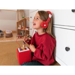Tonies Foldable Headphones - Red -Tonies tonies folding headphones red 4 43430.1701088018